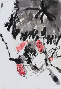 艺术品图片：艺术家鉴藏文化国画作品名称《学白石老人》价格10000.00 元