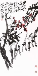 艺术品图片：艺术家鉴藏文化国画作品名称《学老缶》价格60000.00 元