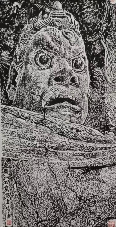 马培童收藏-郭建宁评鉴马培童(6)对话曹仲达；
 中国历史南北朝时期北齐著名画家曹仲达，被【图3】