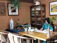 艺术家刘晓宁日记:漫画立夏，择一处幽静，静下来画画，三两知己来，送一张小画做礼【图0】