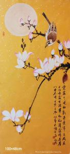 艺术品图片：艺术家字画代理威977805476国画作品名称《李炳武雪竹》议价