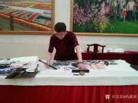 艺术家尚建国生活:那日毛主席的生活秘书张玉风造访设在京城香山的“复兴之路”工作【图1】