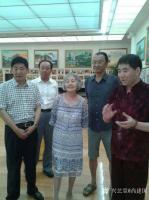 艺术家尚建国生活:那日毛主席的生活秘书张玉风造访设在京城香山的“复兴之路”工作【图3】