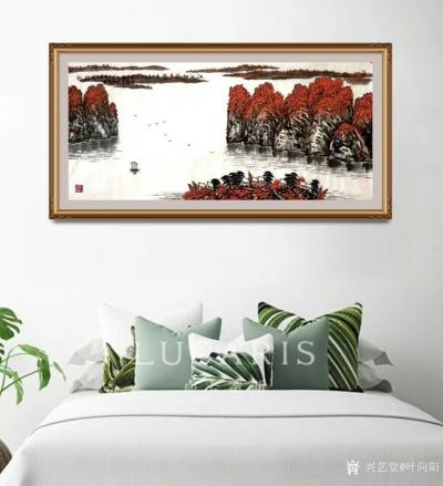 叶向阳日记-国画山水画《江山如此多娇》，翰墨颂中华庚子年春月叶向阳七十五岁画於北京；
感谢【图3】