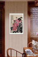 艺术家石广生日记:国画花鸟画《你若盛开清风自来》;
胡乱涂两笔，算是520情【图3】