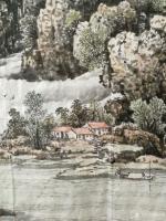 艺术家陈庆明日记:新创作的6尺国画山水画作品《春之韵》，愿祖国的江山春意盎然，【图2】