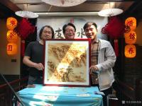 艺术家孙传海收藏:5月2日应扬州平话大师杨明坤(皮五辣子)之邀在东关古渡东关街【图1】