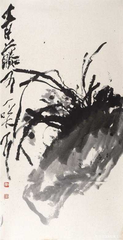 鉴藏文化日记-胡画胡说——《卅又二》图文——崔大有
画不可无理，但妙不在理。
笔墨是一种素【图6】