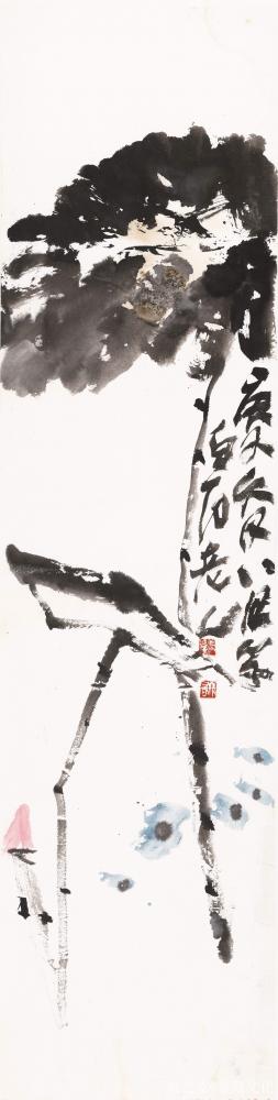 鉴藏文化日记-胡画胡说——《卅又二》图文——崔大有
画不可无理，但妙不在理。
笔墨是一种素【图12】