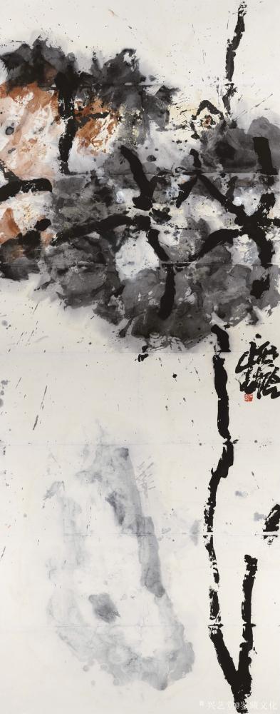 鉴藏文化日记-胡画胡说——《卅又二》图文——崔大有
画不可无理，但妙不在理。
笔墨是一种素【图22】