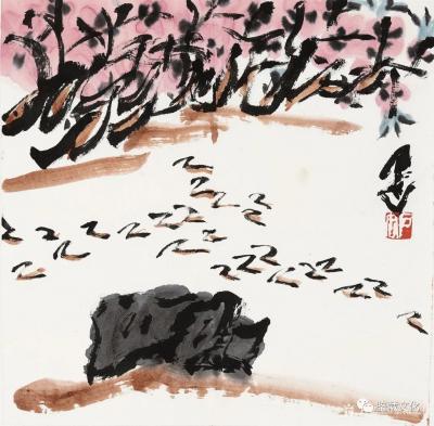 鉴藏文化日记-《胡画胡说——卅又三》铁饭碗是堕落的温床。
铁饭碗是堕落的温床。
高师名徒，【图3】