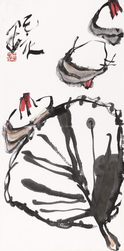 鉴藏文化收藏-崔大有（石缶）写意花鸟画庚子年作品选，请欣赏【图5】