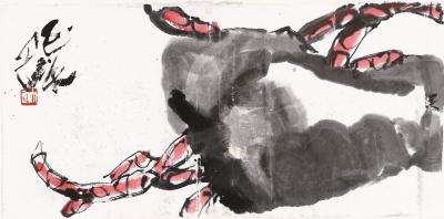 鉴藏文化收藏-崔大有（石缶）写意花鸟画庚子年作品选，请欣赏【图19】