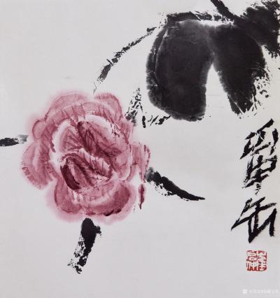 鉴藏文化收藏-崔大有（石缶）丙申年花鸟、山水画作品选【图8】