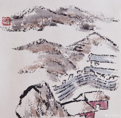 鉴藏文化收藏-崔大有（石缶）丙申年花鸟、山水画作品选【图22】