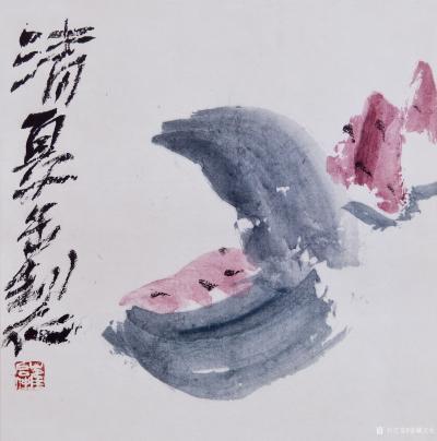 鉴藏文化收藏-崔大有（石缶）丙申年花鸟、山水画作品选【图24】