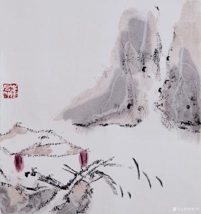 鉴藏文化收藏-崔大有（石缶）丙申年花鸟、山水画作品选【图27】