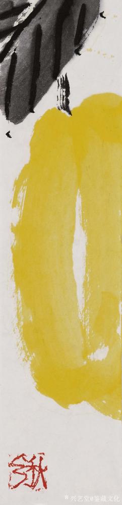 鉴藏文化收藏-崔大有，原名崔启仲，号石缶。生于1991年，江苏徐州沛县人。姑且称之为青年画家。【图3】