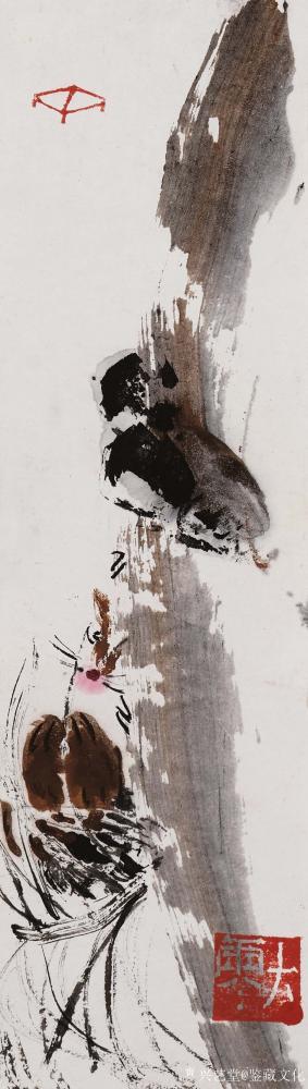 鉴藏文化收藏-崔大有，原名崔启仲，号石缶。生于1991年，江苏徐州沛县人。姑且称之为青年画家。【图14】