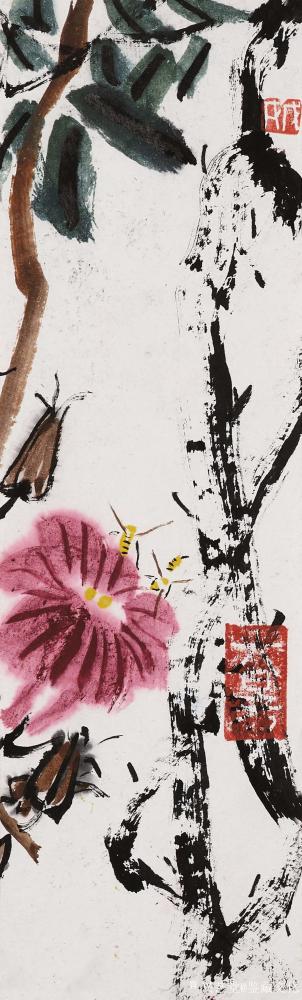 鉴藏文化收藏-崔大有，原名崔启仲，号石缶。生于1991年，江苏徐州沛县人。姑且称之为青年画家。【图16】