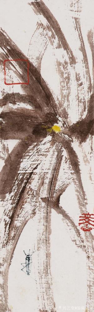 鉴藏文化收藏-崔大有，原名崔启仲，号石缶。生于1991年，江苏徐州沛县人。姑且称之为青年画家。【图28】