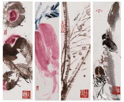 鉴藏文化收藏-崔大有，原名崔启仲，号石缶。生于1991年，江苏徐州沛县人。姑且称之为青年画家。【图42】