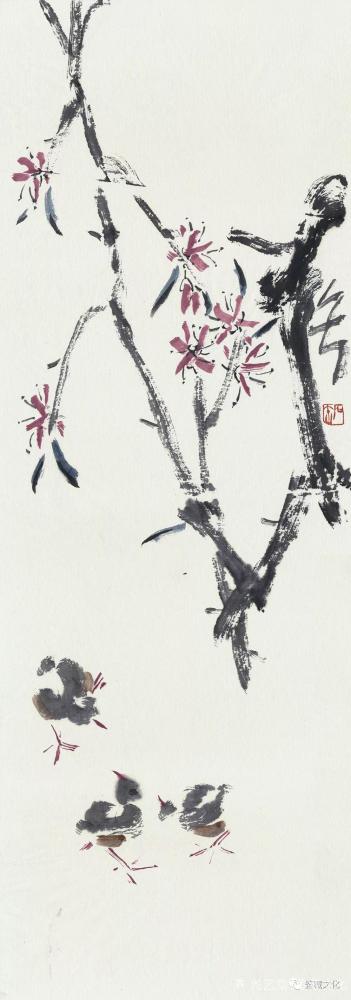 鉴藏文化收藏-崔大有，原名崔启仲，号石缶。生于1991年，江苏徐州沛县人。姑且称之为青年画家。【图8】