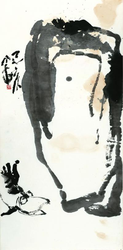 鉴藏文化收藏-崔大有，原名崔启仲，号石缶。生于1991年，江苏徐州沛县人。姑且称之为青年画家。【图3】