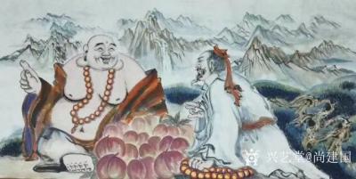 尚建国生活-每进厨房思李琦那些日子，影视演员李琦也常常到我们书画创作场所作客，因为是陕西乡党【图2】