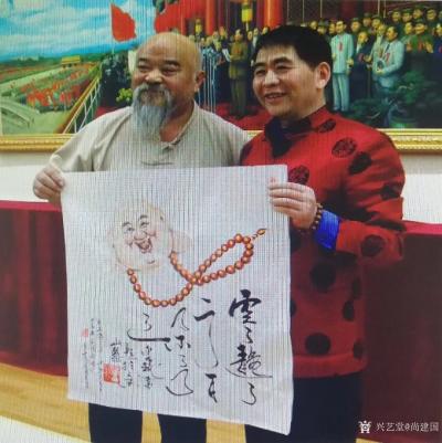 尚建国生活-每进厨房思李琦那些日子，影视演员李琦也常常到我们书画创作场所作客，因为是陕西乡党【图4】