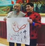 尚建国生活-每进厨房思李琦那些日子，影视演员李琦也常常到我们书画创作场所【图4】