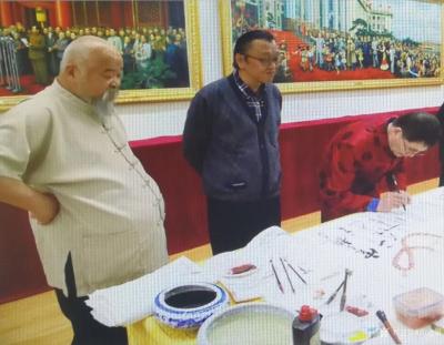 尚建国生活-每进厨房思李琦那些日子，影视演员李琦也常常到我们书画创作场所作客，因为是陕西乡党【图5】