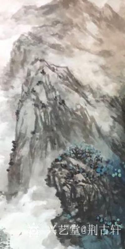 荆古轩日记-荆古轩近期山水习作——画山水者要胸有山岳，笔有风云。在脑海之间要有气象万千之变化【图2】