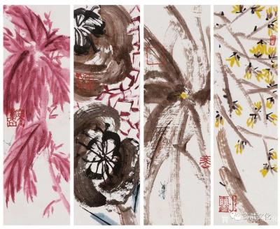 鉴藏文化日记-类别：写意花鸟画；作品名称：二十四节气册页；
尺寸：22:8:24
款识：无【图13】