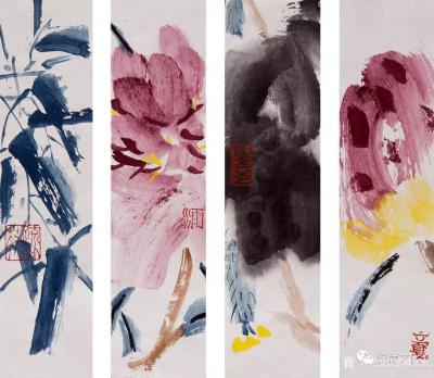 鉴藏文化日记-类别：写意花鸟画；作品名称：二十四节气册页；
尺寸：22:8:24
款识：无【图23】