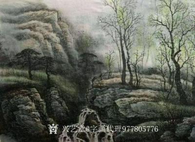 字画代理威977805476日记-赵书茂，号近月楼主，生于1964年8月，祖籍三苏鼻祖河北省石家庄栾城县人，[3]【图6】