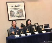 艺术家叶仲桥收藏:参与现场直播广东星达集团朝朝有限公司的名人大咖秀节目，饮朝朝【图0】