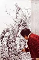 艺术家马培童日记:童心写历（5）焦墨画大写意特色二（枯笔渴墨是情感的真实流露）【图4】