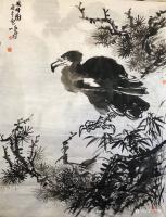 艺术家周鹏飞日记:庚子年新作国画花鸟画《笑猪图》《大吉秀春》《秋兴图》；
世【图2】