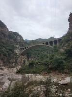 艺术家郑诚日记:国画山水画写生作品《大柳树院子》《十七号大桥》，请欣赏；
【图0】