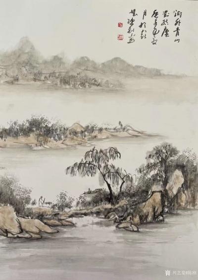 陈刚日记-国画山水画