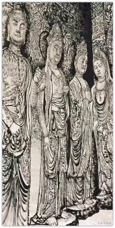 马培童收藏-“对话吴道子”--潘玮萱评鉴马培童（9）；
  吴道子河南禹洲人，生于7世纪9【图5】