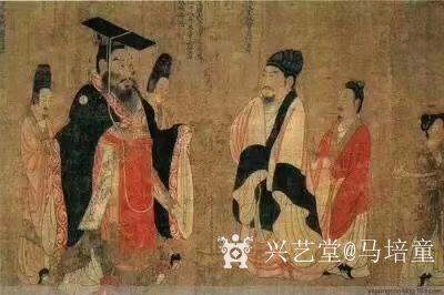 马培童收藏-“对话阎立本”--潘玮萱评鉴马培童（10）
  阎立本为唐代早期人物画家，由隋【图2】