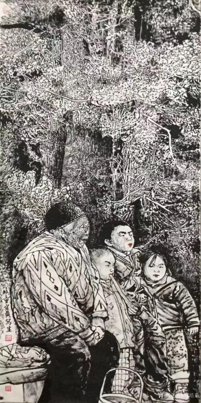 马培童收藏-“对话阎立本”--潘玮萱评鉴马培童（10）
  阎立本为唐代早期人物画家，由隋【图4】