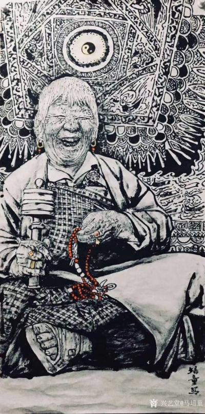 马培童收藏-“对话阎立本”--潘玮萱评鉴马培童（10）
  阎立本为唐代早期人物画家，由隋【图6】