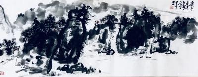 龚光万收藏-读公言兄近作国画山水画《故乡情》，大赏，口占而颂----邓代昆
我有佳友号公言【图2】