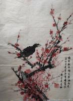 艺术家当代书画名家—缪月红日记:分享。写意小品画【图0】