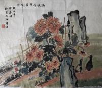 艺术家当代书画名家—缪月红日记:分享。写意小品画【图5】