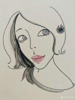 艺术家刘晓宁日记:萌萌哒漫画版肖像小粽子，可爱的小粽子，想被“包”吗？50元一【图4】