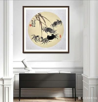 季乃仓日记-国画花鸟画小品装饰上墙效果图片欣赏；季乃仓作品欣赏；
  老仓（季乃仓）艺术简【图4】